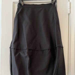 Cos Black pouf skirt